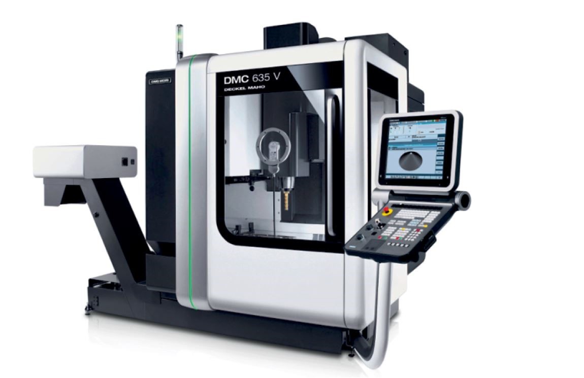 Фрезерный вертикальный обрабатывающий центр с чпу dmg mori dmc 635