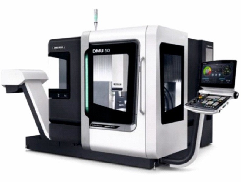 Пятиосевой обрабатывающий центр с чпу dmg mori dmu 50 u